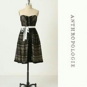 🌱 A N T H R O Peeking Needlework Dress